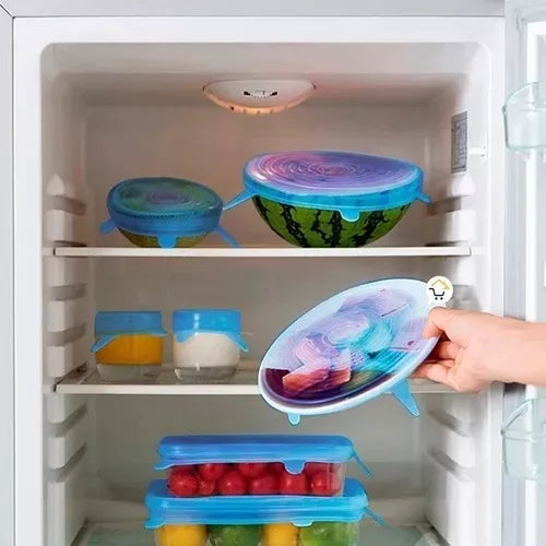 Tapas Elasticas Silicona Multiusos